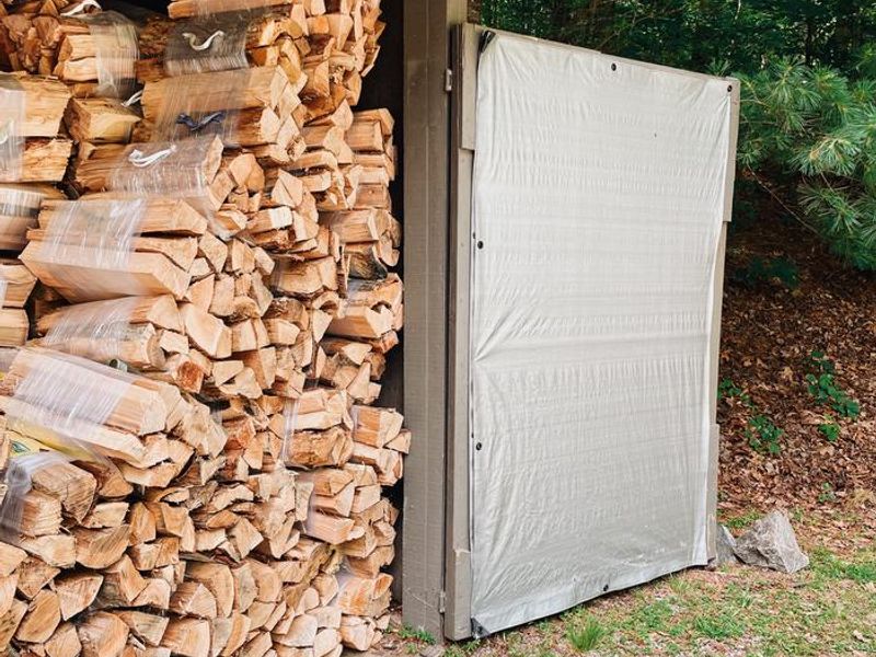 Firewood and Ice available for purchase at Lake Powhatan 