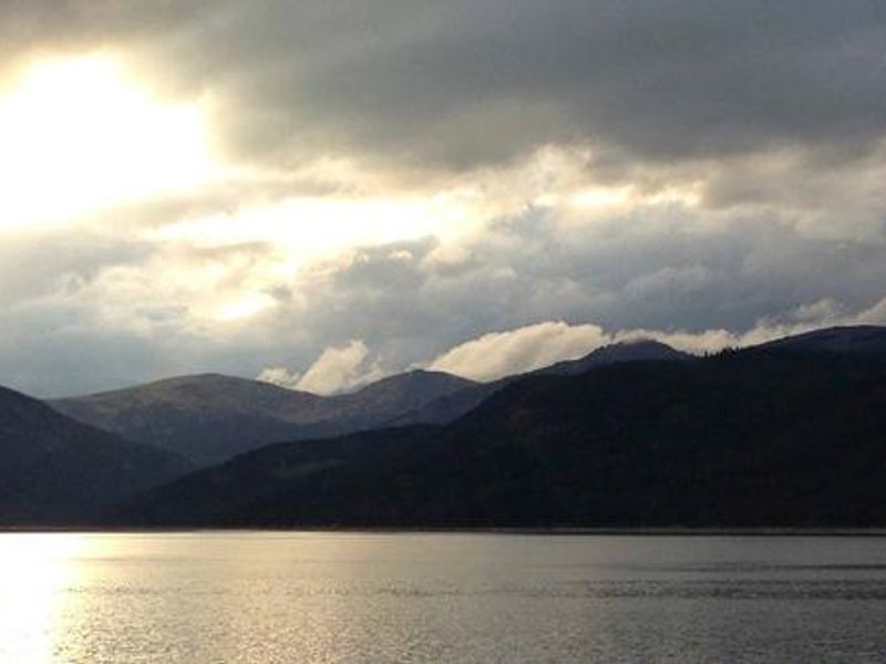 Sunset Over Turquoise Lake