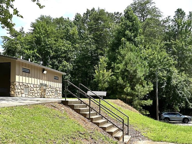 Recently updated restroom facilities. 