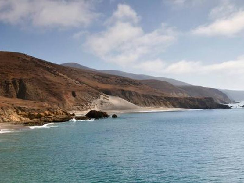 Southeast coast of Santa Rosa Island.