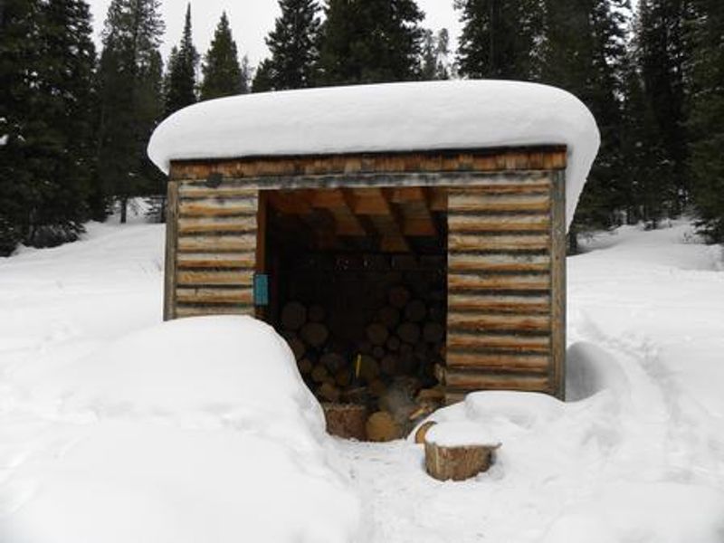 Firewood Shed, situated next to Beaver Creek Cabin (FOR INDOOR USE ONLY)