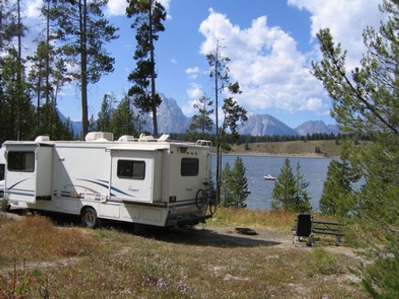 RVs up to 30 feet are welcome at the Signal Mountain Campground