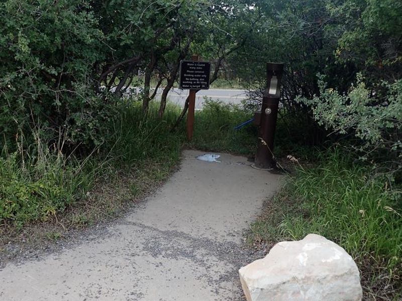Water spigot available in South Rim Loop B