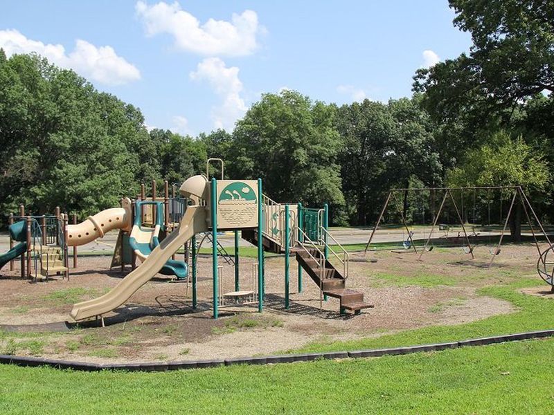 Conemaugh's playground is located next to the pavilions.