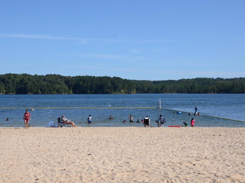 Galt's Ferry Swim Beach.