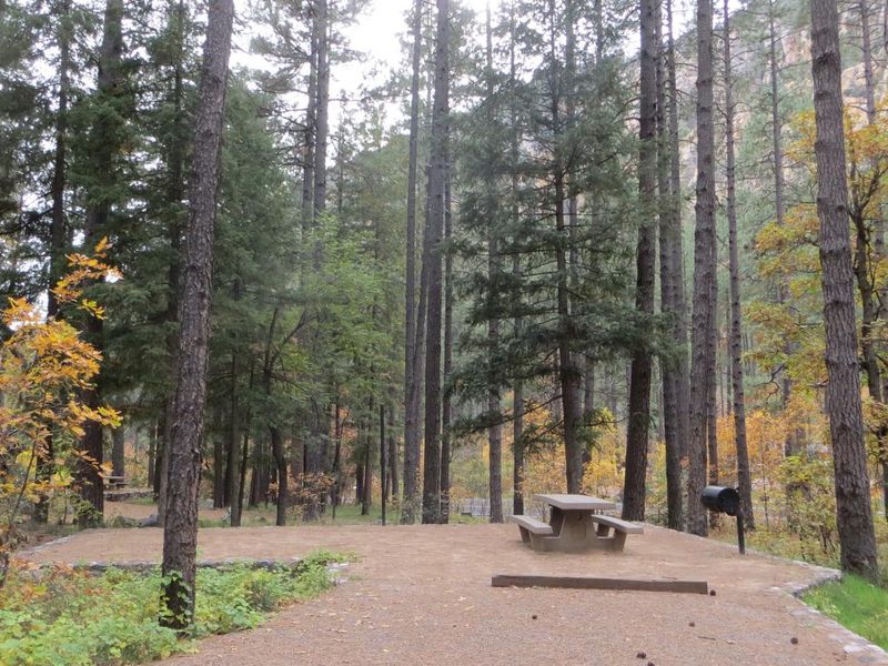 Pine Flat Campground with Amazing Mountain Views