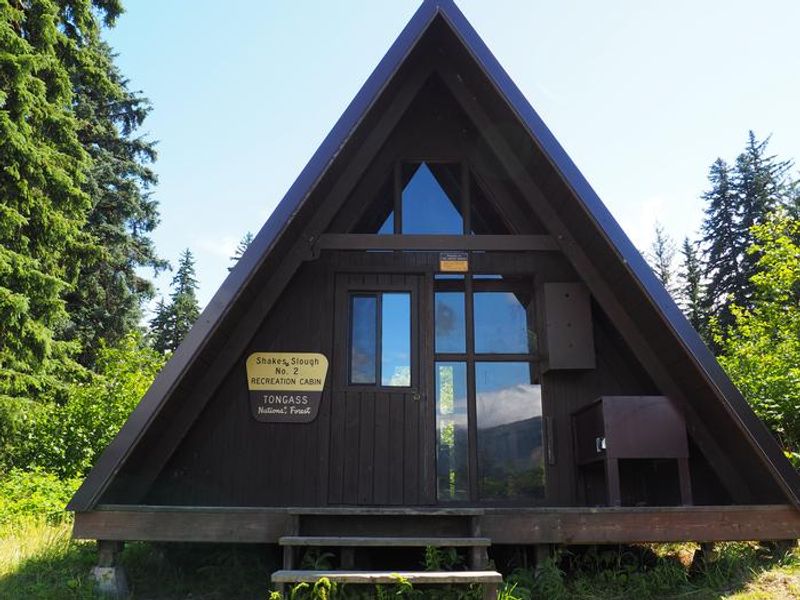 Shakes Slough 2 Cabin entrance