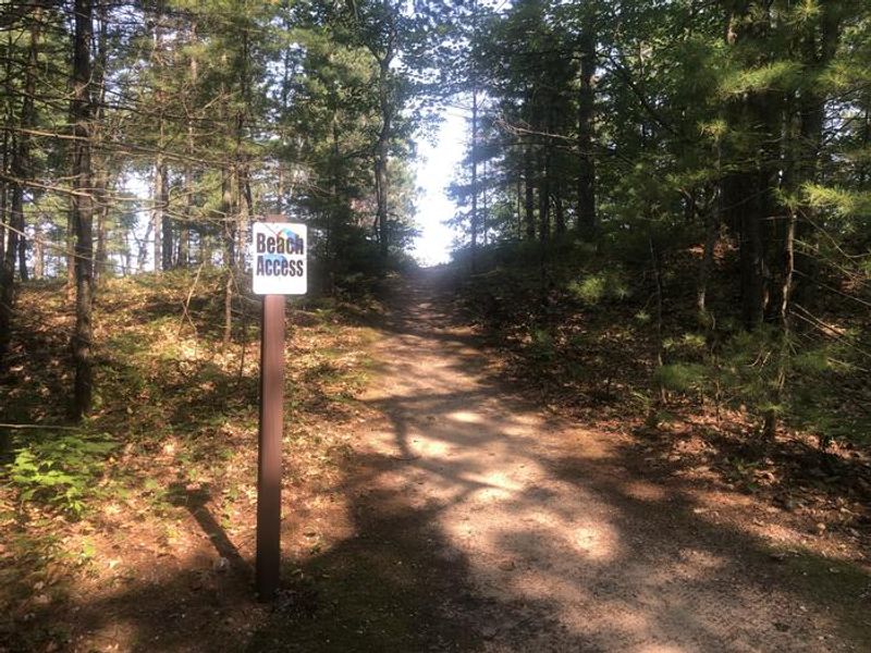 A photo of beach access at BAY VIEW