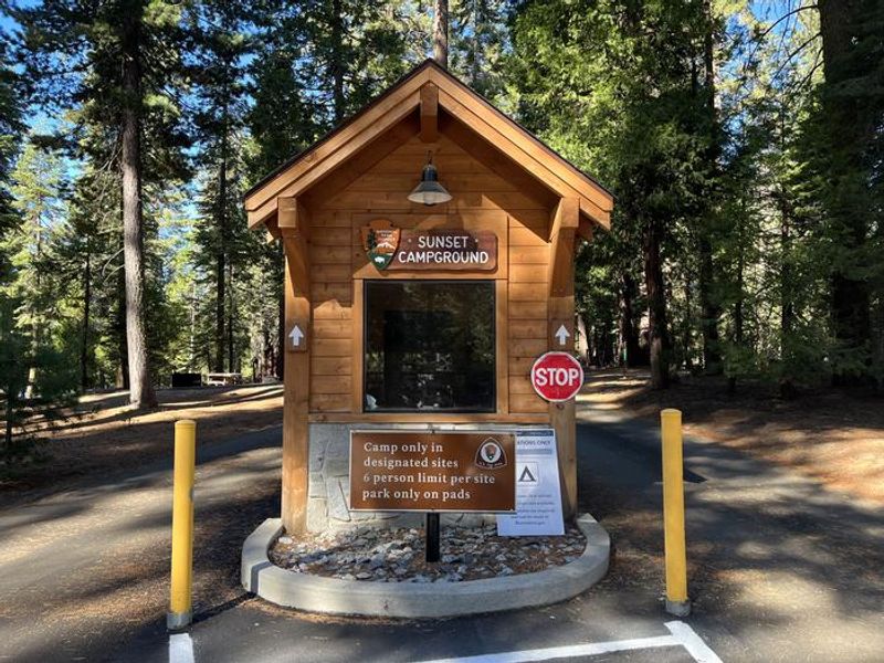 Sunset Campground Kiosk