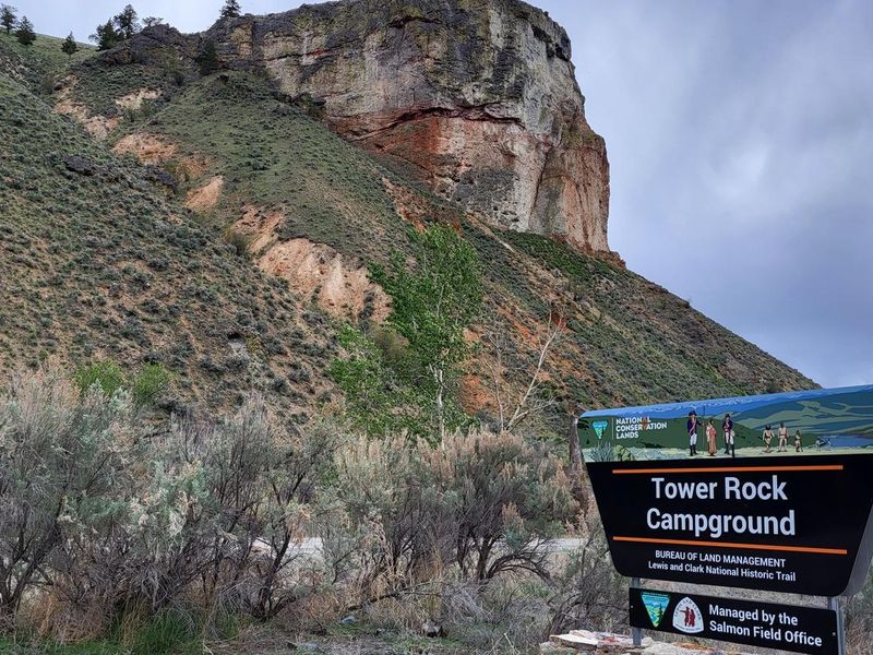 Campground Entry Sign