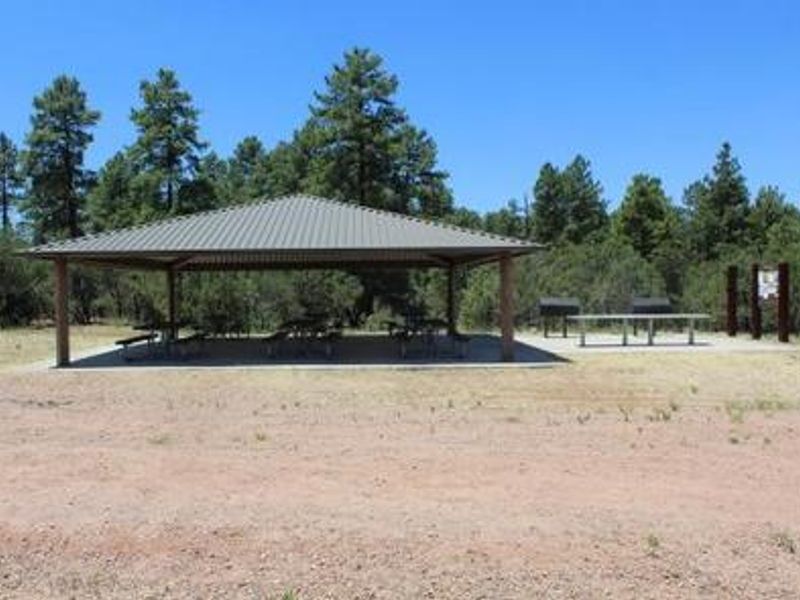 Group ramada at Timber Camp Equestrian