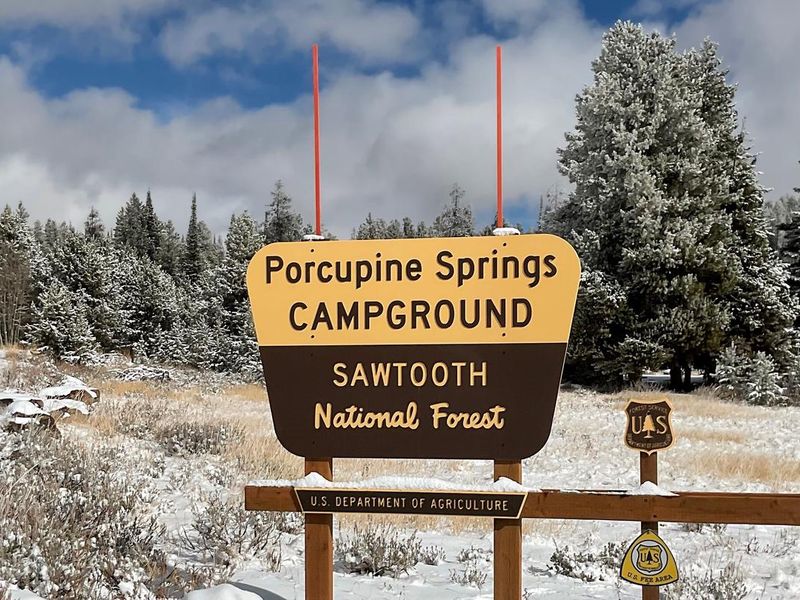 entrance to porcupine springs  