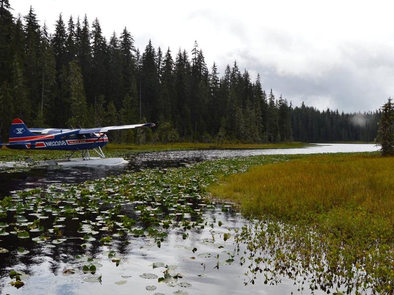 Peterson Lake with Floatplane
