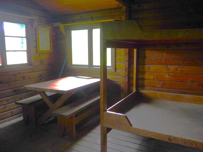 Sergief Island Cabin interior