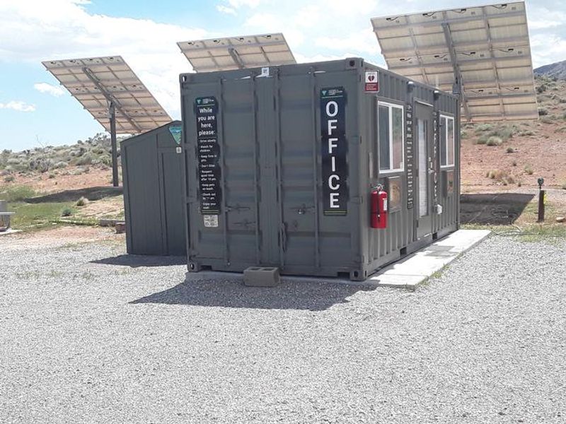 We now have a official office at the campground to help with campers to have a good experience with there checking in and checking out of their site. We are live with Recreation.gov and can help with many aspects of the reservation system. We have a lot of information regarding the area and maps for hiking and climbing for our regular campers or our new campers that have never been here. We can help them with where to go for specific things and places. We want there experience here at Red Rock Campground to be a wonderful one and to come back each and every year. We also can assist a camper to make a reservation right when they are here through our office. When you arrive at the campground please stop in to check into your site and receive you required vehicle pass. As well if there is any information you are needing or wanting just ask and we will help as much  as we can.  