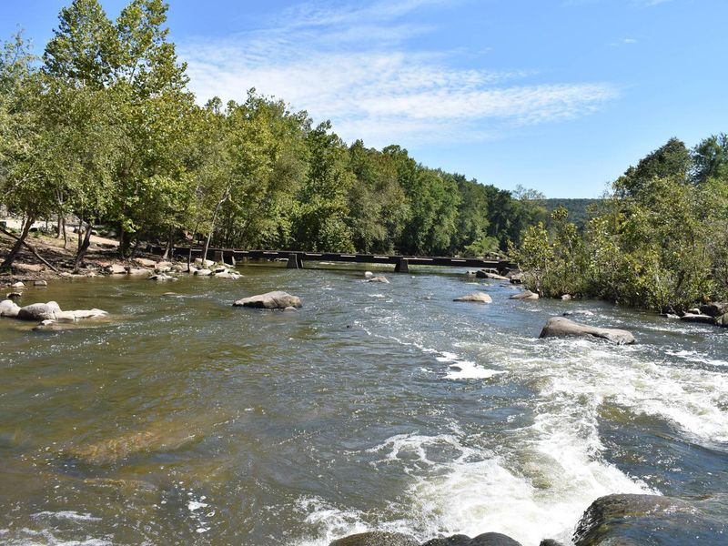 St. Francis River Uptream From Footbridge