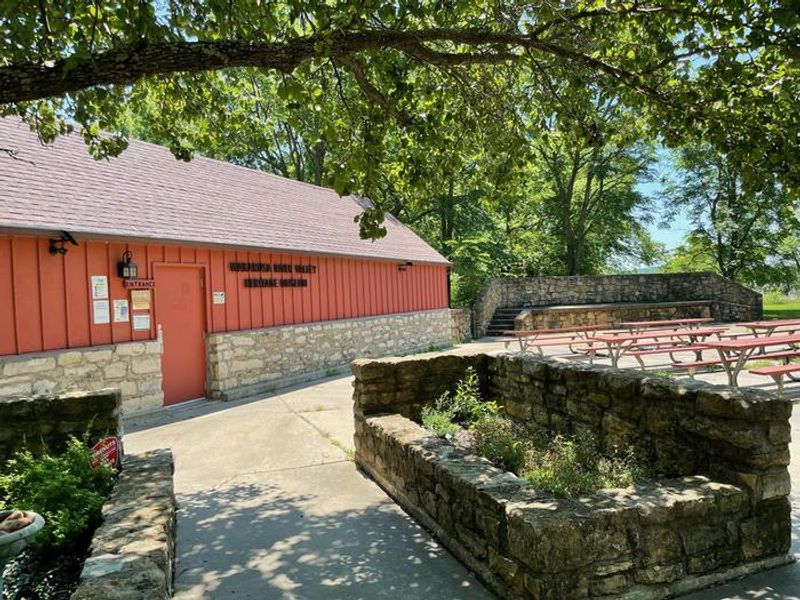 Wakarusa River Valley Heritage Museum located in Bloomington East Park 


 