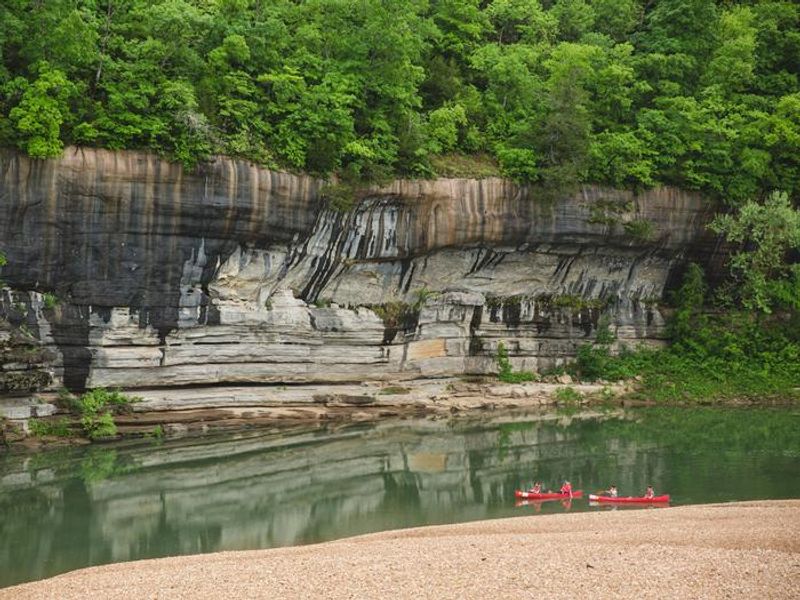 Floaters at Buffalo Point