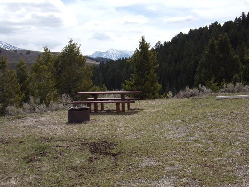 Campsite in Riverview Campground