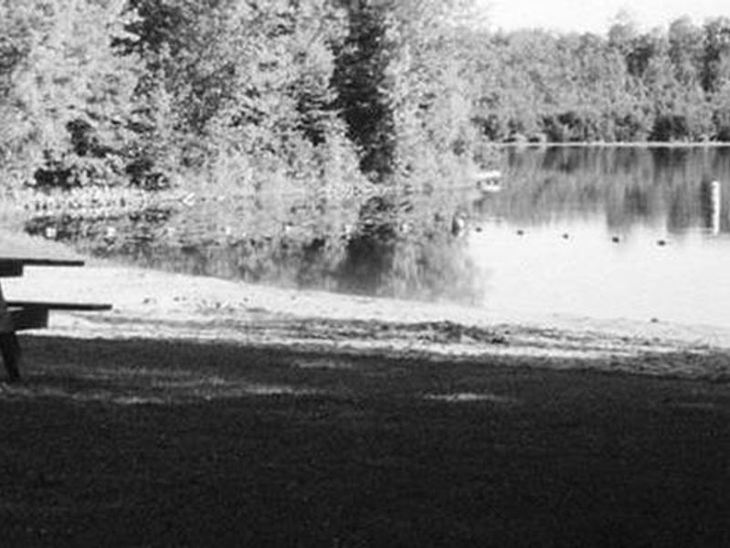 View of Bear Lake from Campground Road
