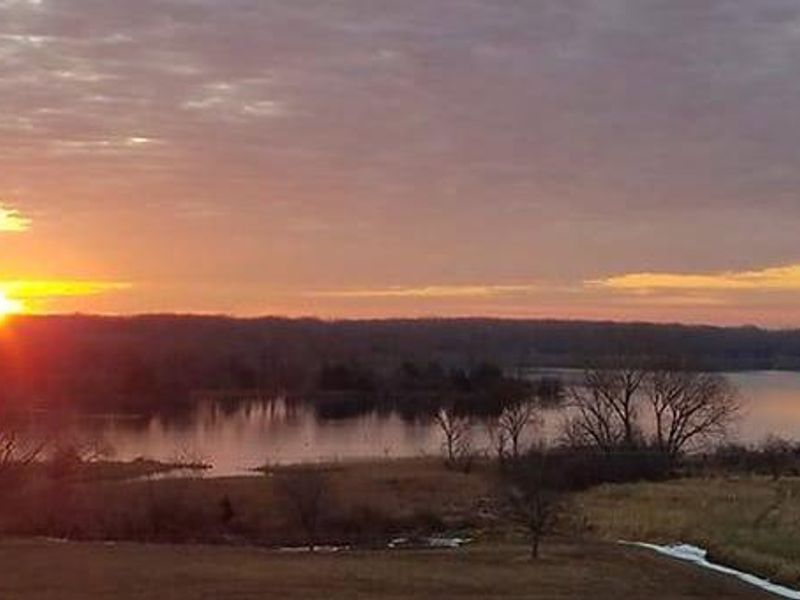 Sunrise over Lake Yankton & Cottonwood Campground