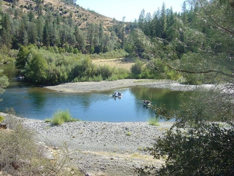 Trinity River near Steiner Flat Campground