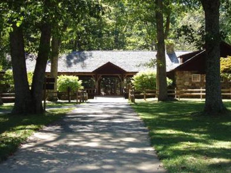 Lower lake beach bathhouse.