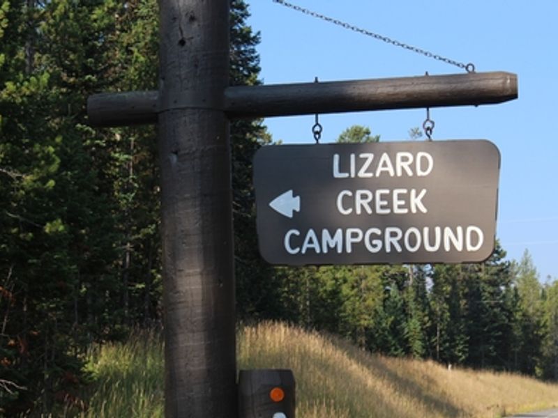 Stay at the Lizard Creek Campground