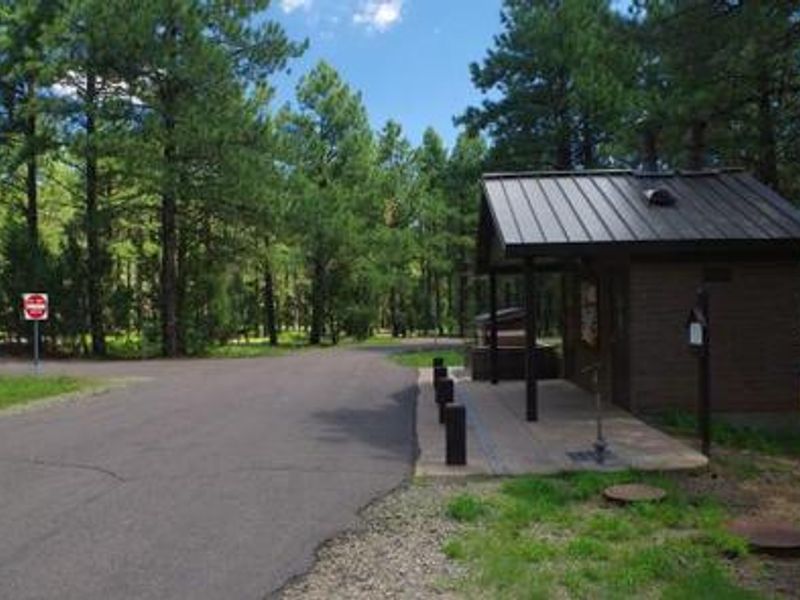 Restrooms  at POTATO PATCH CAMPGROUND