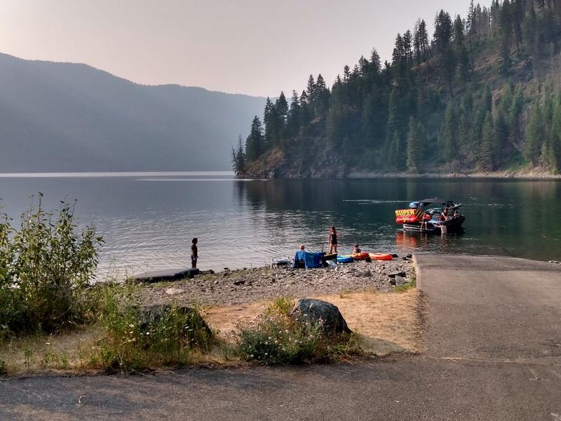 Boat Ramp at Noisy Creek Campground