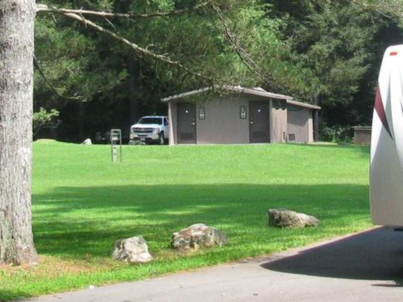 Campsite at Horseshoe Recreation Area