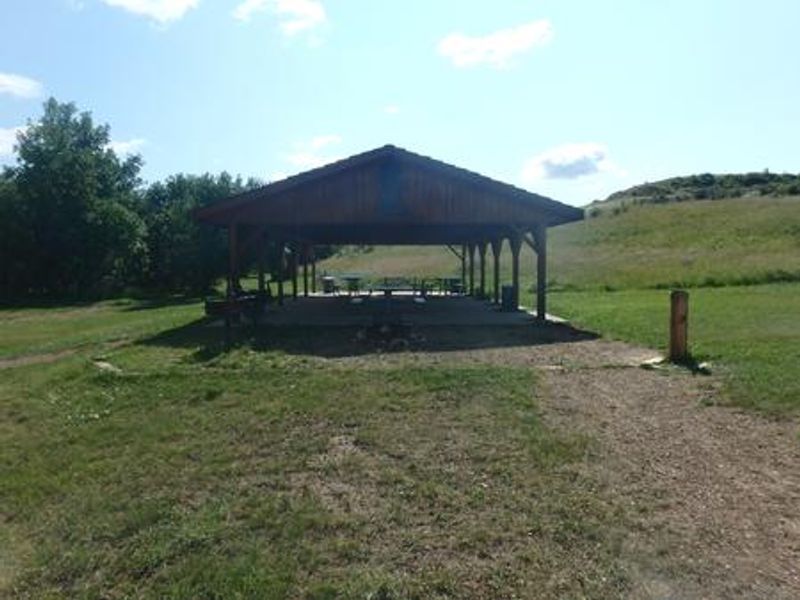 Picnic Shelter at Roundup Group and Horse Camp