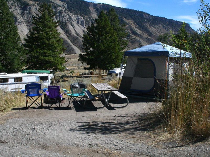 Mammoth Campsite #79, looking east