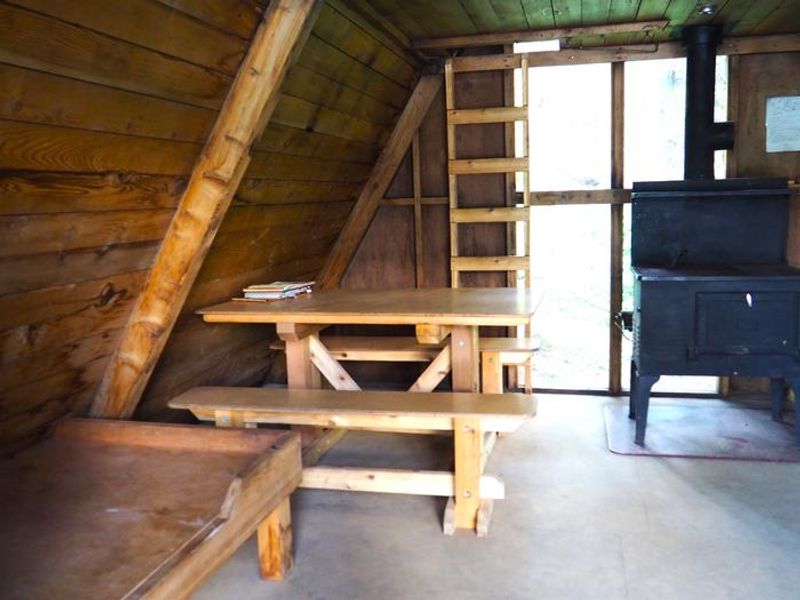 Mount Rynda Cabin interior