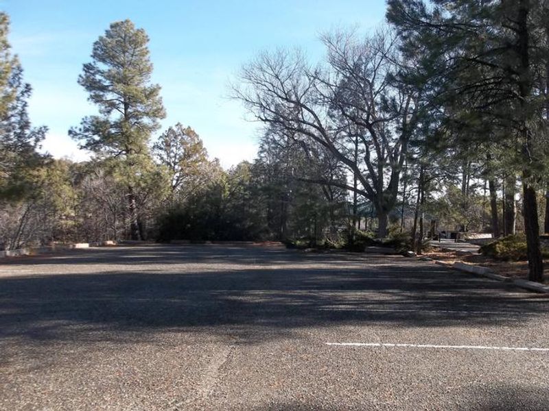 Parking and entrance