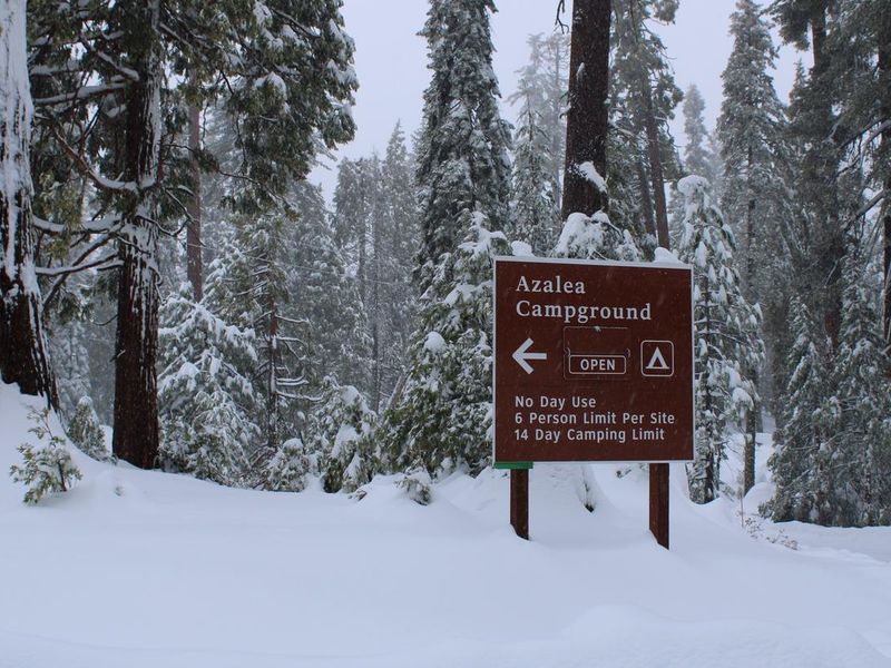 Azalea Campground Entrance