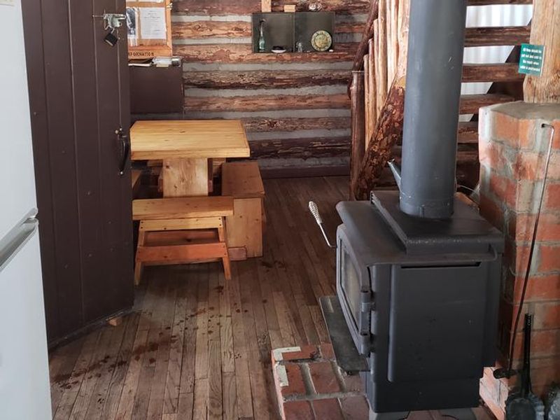 Fernow Cabin woodstove