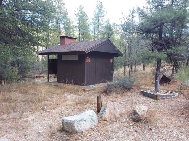 Turney Gulch Campsite Restrooms and Water Spigot