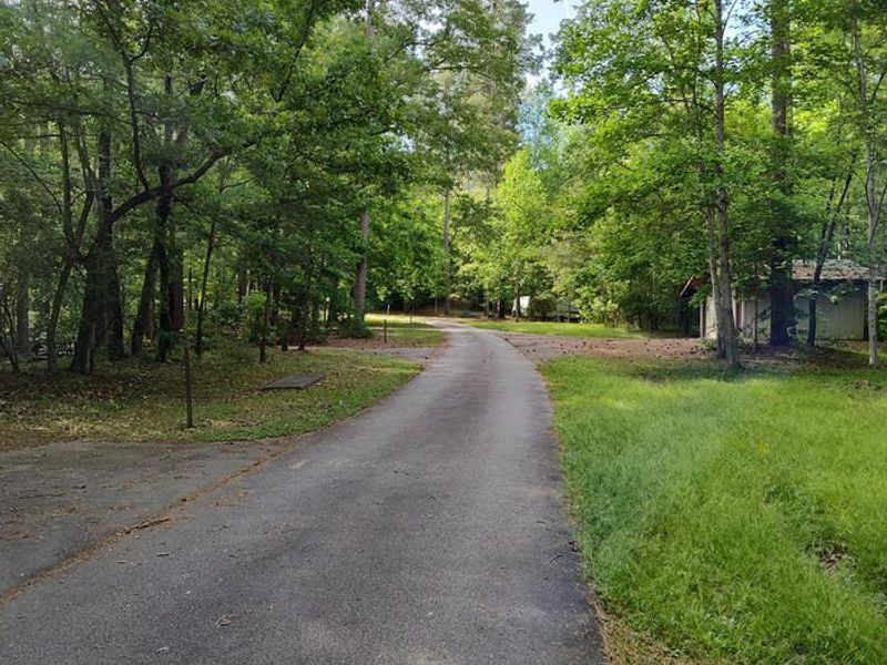 One of the camping loops in the campground