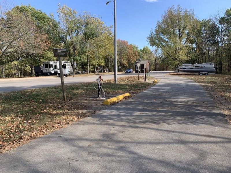 Dump Station at park attendant booth 