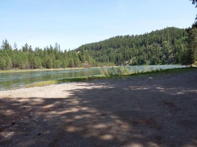 Kootenai River at Yaak River Campground boat launch