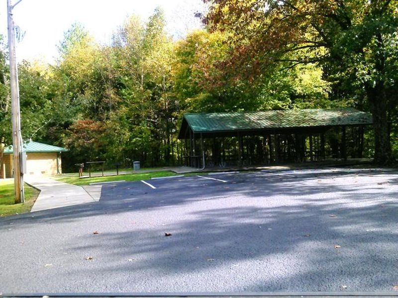 Big Oak Picnic Shelter Restroom