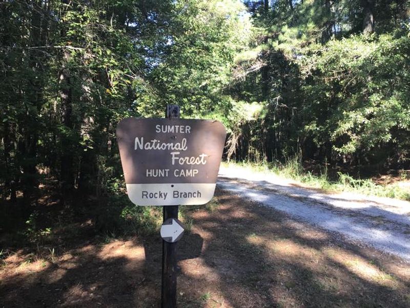 A photo of facility Rocky Branch Seasonal Campground (SC) with Fire Pit, Shade