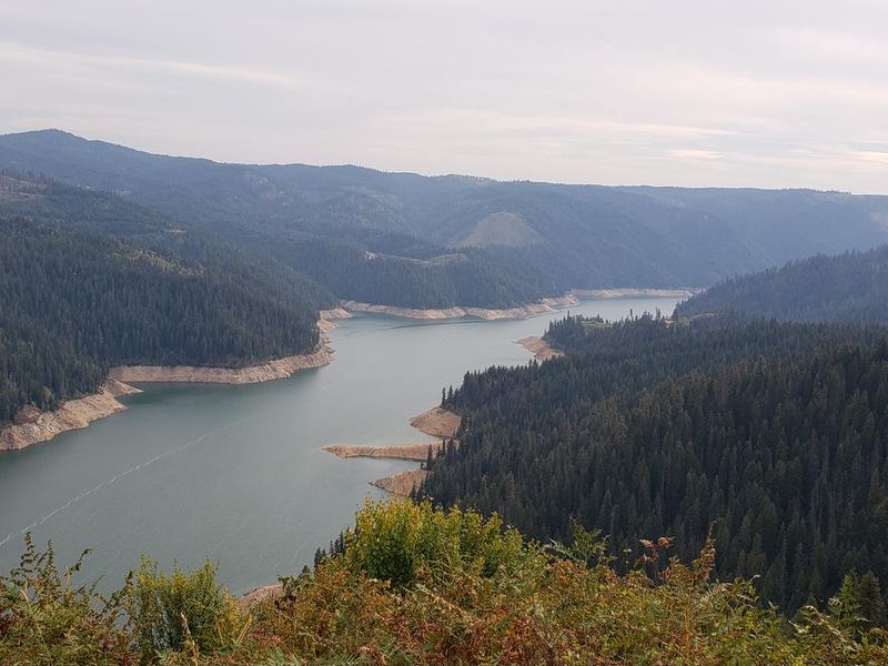 overlooking Dworshak Reservoir