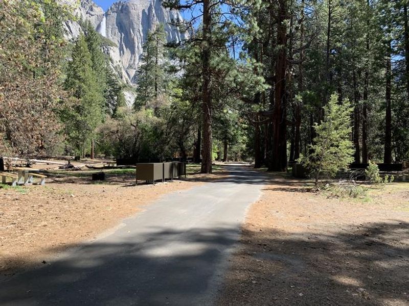 This is a photo of the entry into the East side of Camp 4.