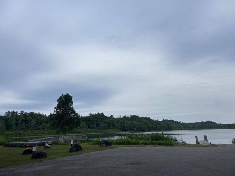 A photo of facility BREVOORT LAKE CAMPGROUND with Waterfront