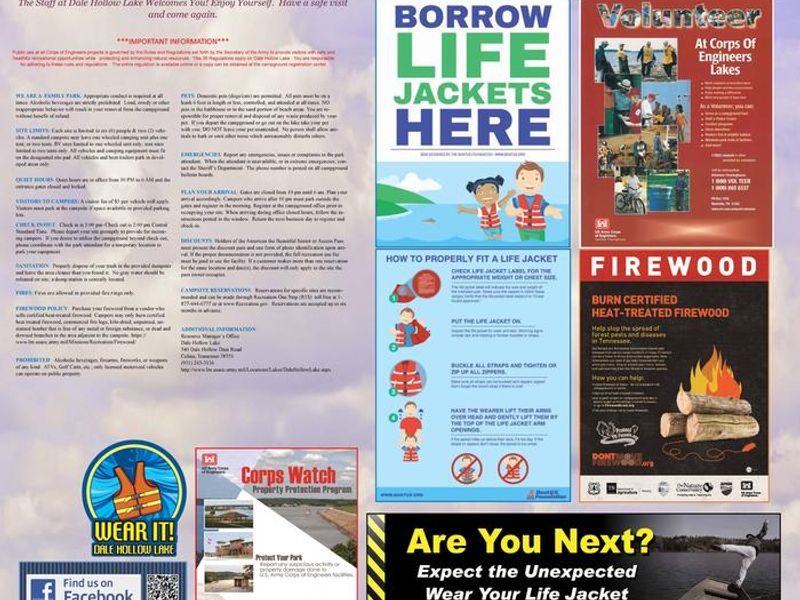 DALE HOLLOW DAMSITE BULLETIN BOARD SIDE A