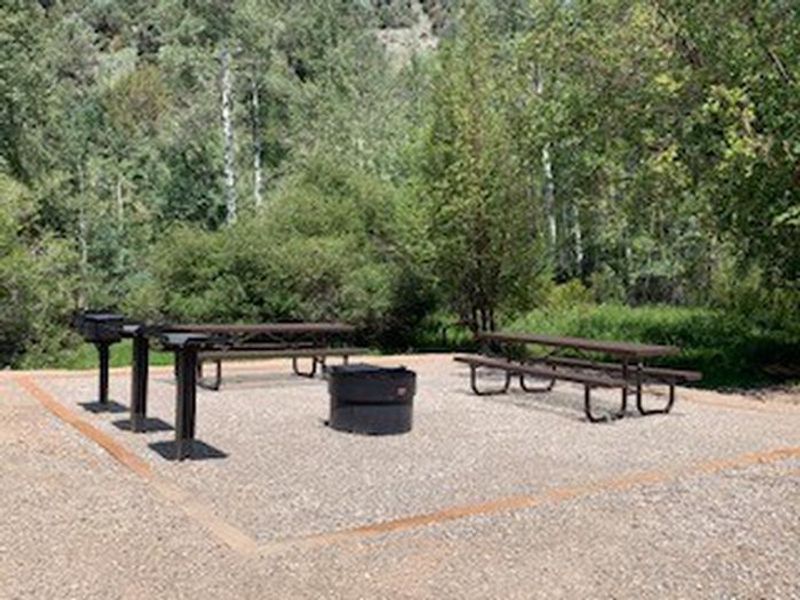 Amenities offered in the campground