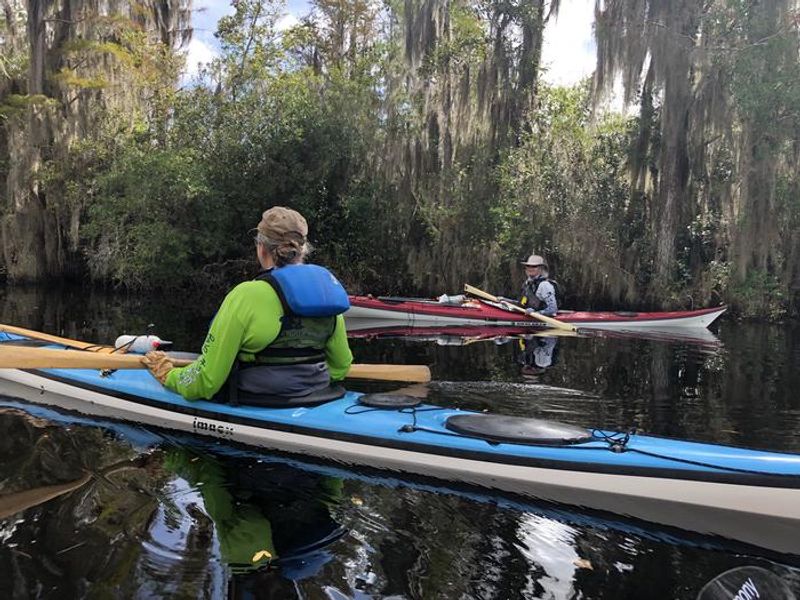 Kayaking in the Okefenokee National Wildlife Refuge