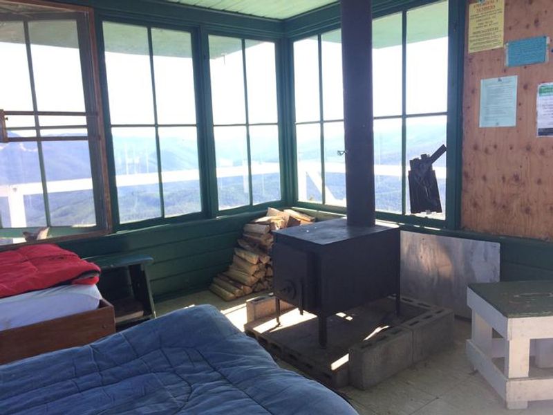 Wood Stove for heating the lookout